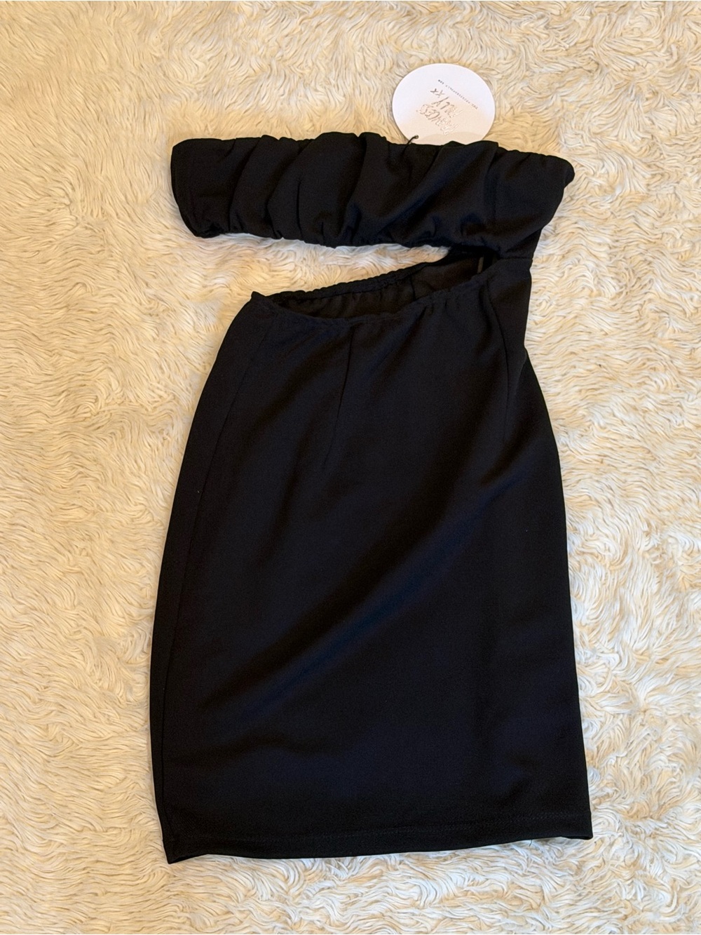 NWT Princess Polly Grayson Mini Dress Black - Size 4 - Picture 2 of 5